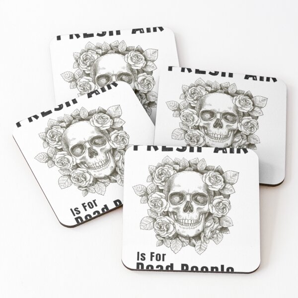 Item preview,  Morbid Fresh Air Is For Dead People morb designed and sold by MadisonGlover.