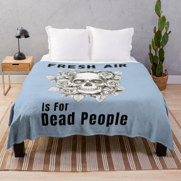 Item preview,  Morbid Fresh Air Is For Dead People morb designed and sold by MadisonGlover.