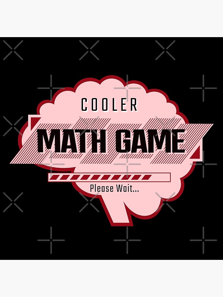 "Cooler Math Game 6" Poster for Sale by douis07 Redbubble