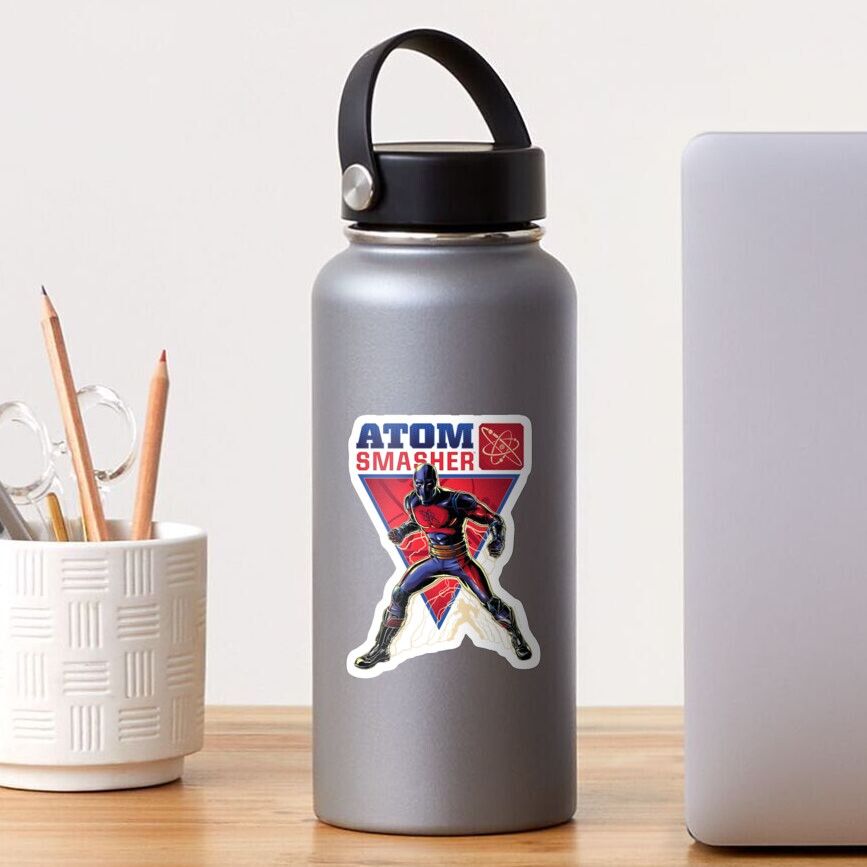 Atom Smasher Sticker For Sale By LeahHeaton Redbubble