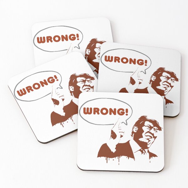 Item preview, WRONG! Trump Quote designed and sold by Red-White-N-You.
