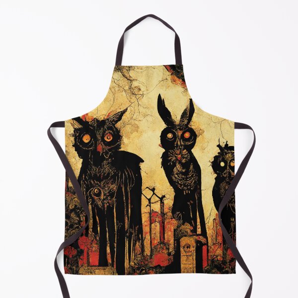Item preview, Gothic Punk Murdered Satanic Possessed Death Owls designed and sold by MysticAlgorithm.