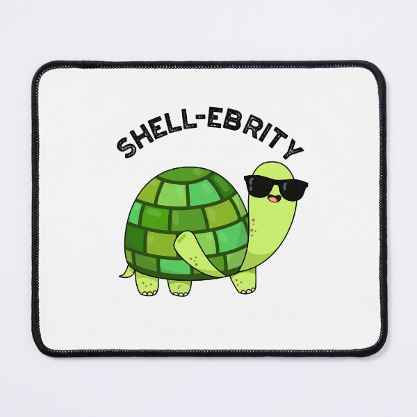 Item preview, Shell-ebrity Celebrity Funny Tortoise Puns designed and sold by punnybone.