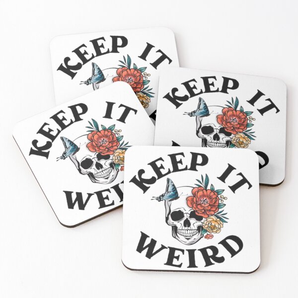 Item preview, Keep it Weird Morbid ikeep designed and sold by MadisonGlover.