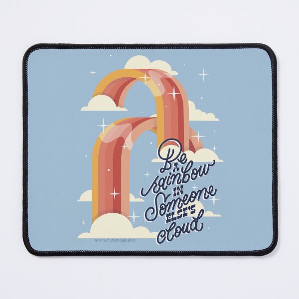 Item preview, Be a Rainbow | Inspirational Sayings designed and sold by Artsyalison.