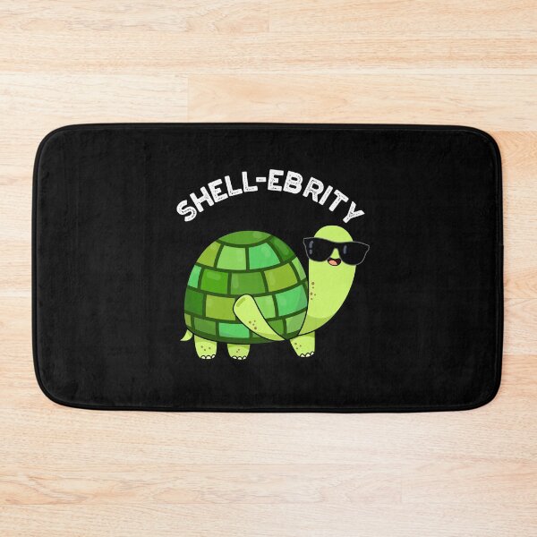 Item preview, Shell-ebrity Celebrity Funny Tortoise Puns (Dark BG) designed and sold by punnybone.