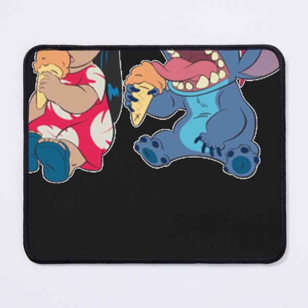 Item preview, lilo and stitch eating ice cream Sticker designed and sold by Rodneter.