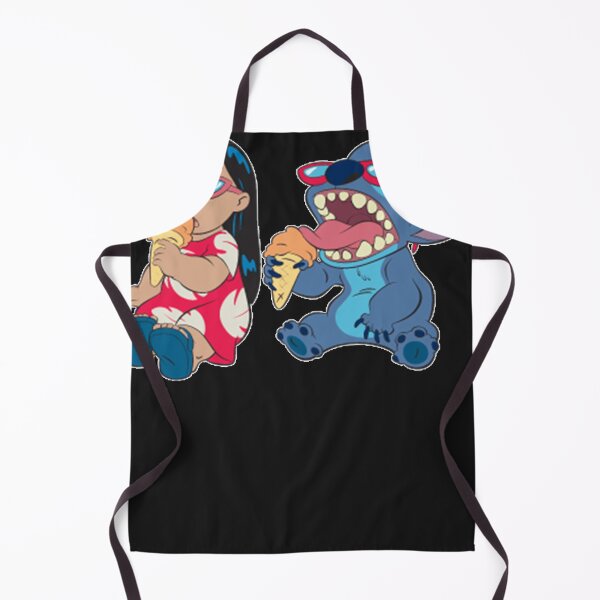 Item preview, lilo and stitch eating ice cream Sticker designed and sold by Rodneter.