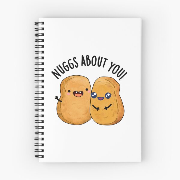 Item preview, Nuggs About You Funny Nugget Puns  designed and sold by punnybone.
