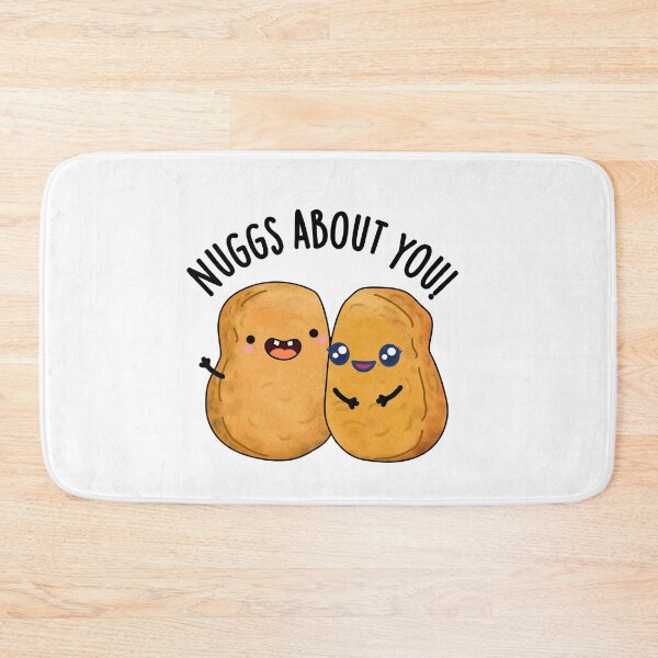 Item preview, Nuggs About You Funny Nugget Puns  designed and sold by punnybone.