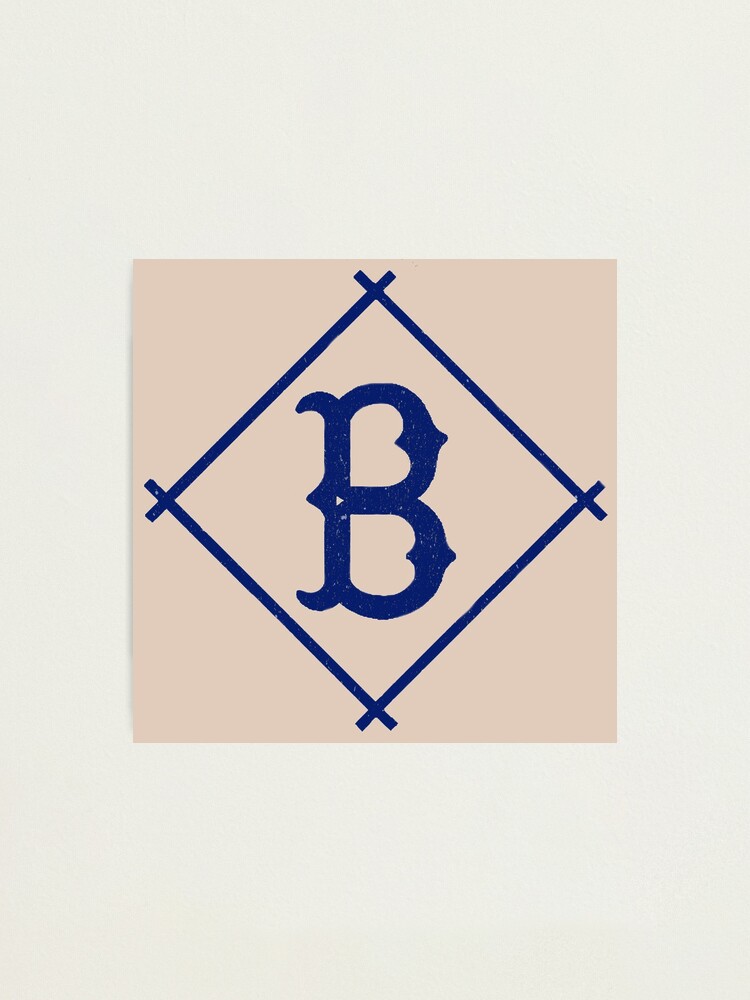 1954 BROOKLYN DODGERS Print Vintage Baseball Poster. Retro 