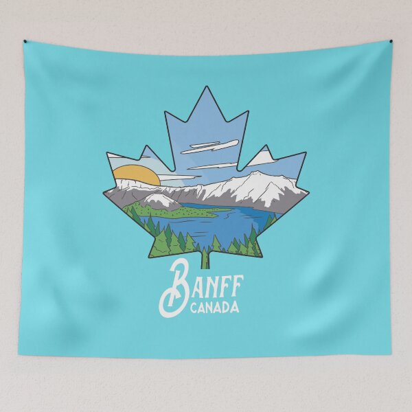 Item preview, Banff Alberta Canada National Park Vintage Landscape designed and sold by MrEddie10.