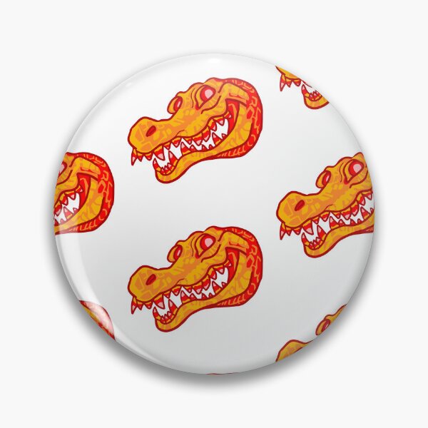 Artikelvorschau, Mehr Fliesenmuster Candy Corn Crocodile - Halloween - Candy Animal entworfen und verkauft von MiscibilityArt.
