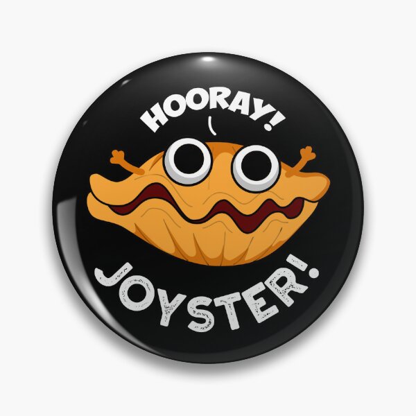 Item preview, Joyster Funny Joyful Oyster Puns (Dark BG) designed and sold by punnybone.