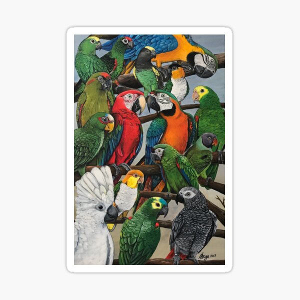 "Peter's Exotics" Sticker