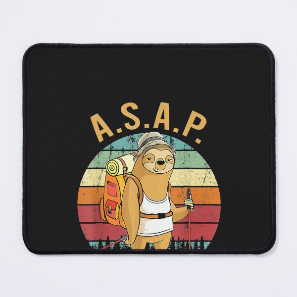 Item preview, As Slow As Possible Sloth Hiking Camping designed and sold by anhemdori2022.