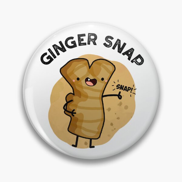 Item preview, Ginger Snap Funny Spice Puns  designed and sold by punnybone.