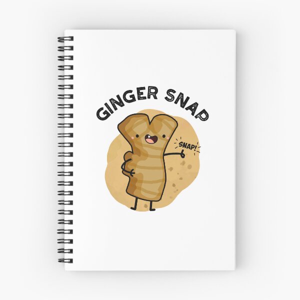 Item preview, Ginger Snap Funny Spice Puns  designed and sold by punnybone.