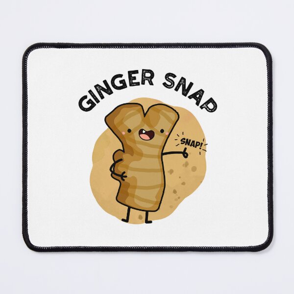 Item preview, Ginger Snap Funny Spice Puns  designed and sold by punnybone.