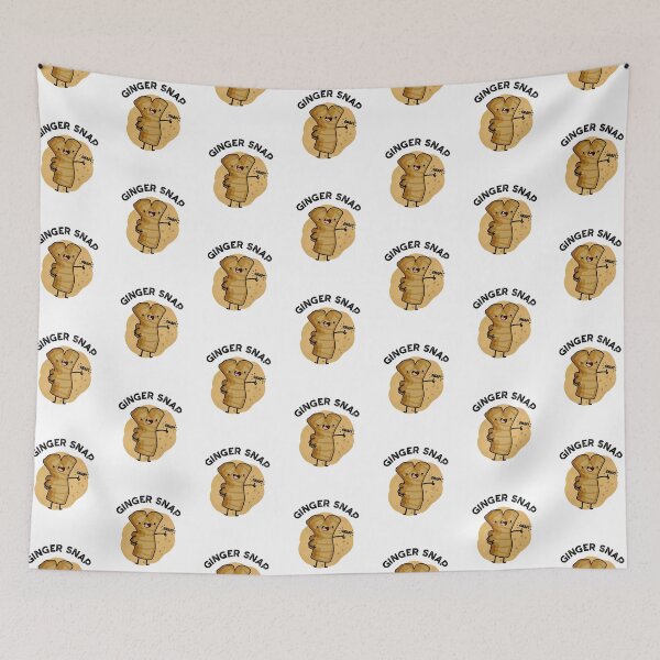 Item preview, Ginger Snap Funny Spice Puns  designed and sold by punnybone.