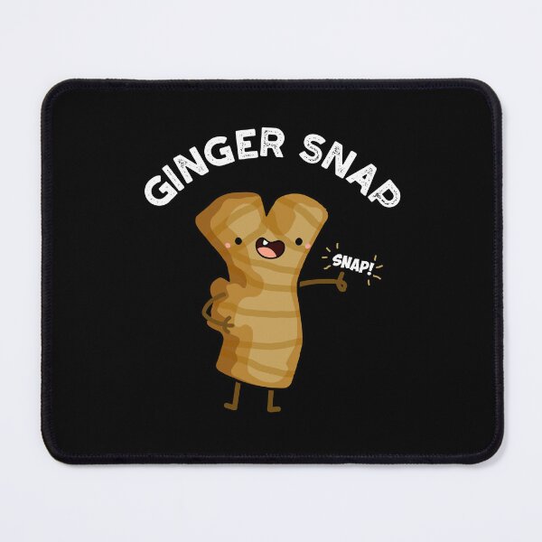 Item preview, Ginger Snap Funny Spice Puns (Dark BG) designed and sold by punnybone.