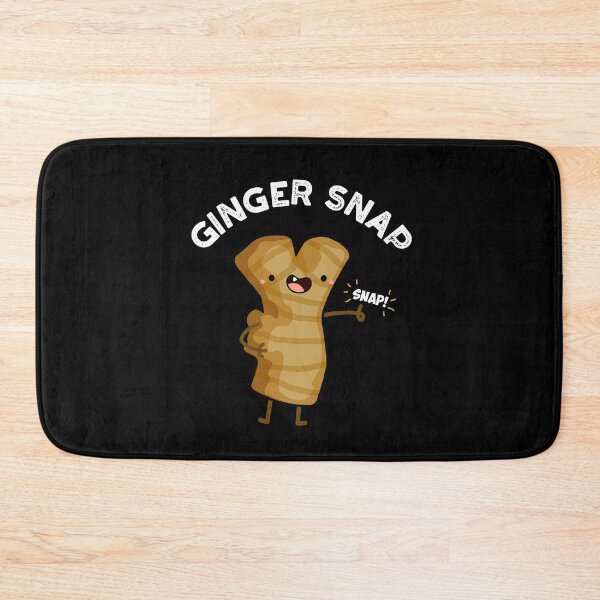Item preview, Ginger Snap Funny Spice Puns (Dark BG) designed and sold by punnybone.