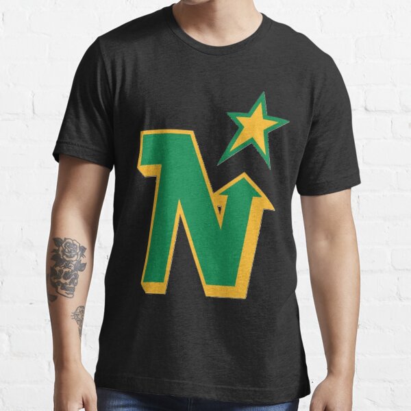 Nhl Minnesota North Stars Women's Gray Short Sleeve Vintage T-shirt : Target