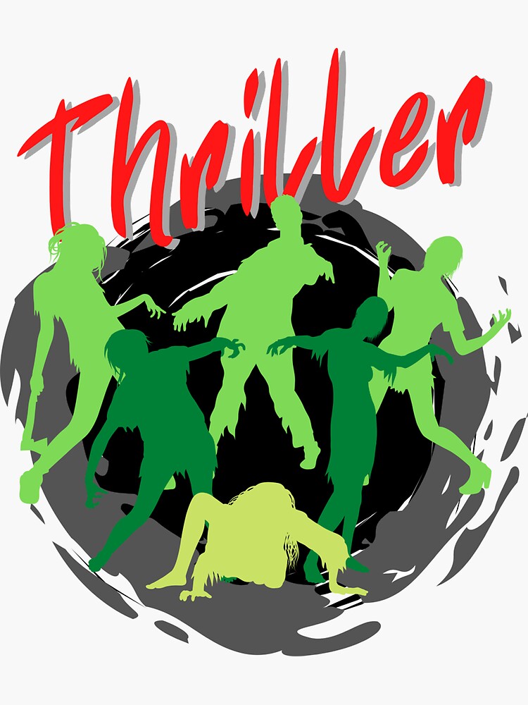 "Zombies! Light" Sticker for Sale by MeanMusician Redbubble