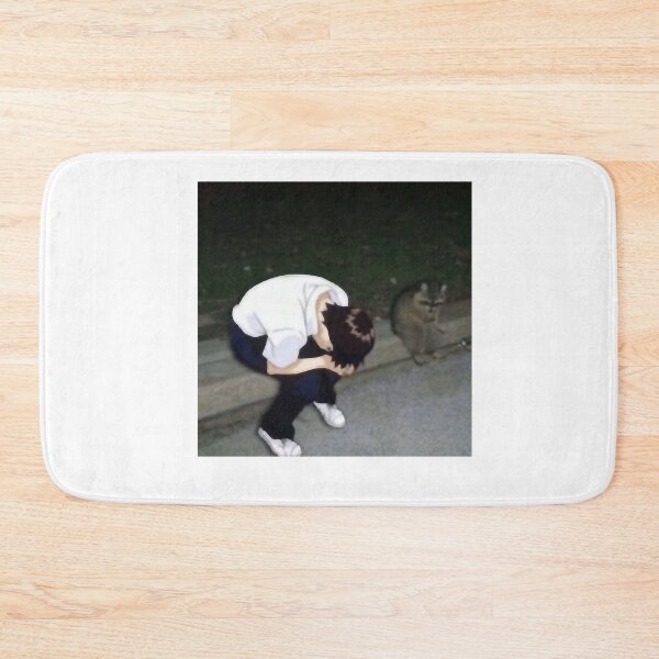 Item preview, Shinji-chilling-with-raccoon--Classic designed and sold by LeroyWilson54.