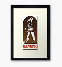 Bandito Framed Print