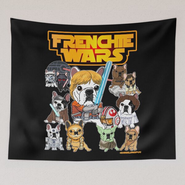 Item preview, FRENCHIE WARS designed and sold by darklordpug.