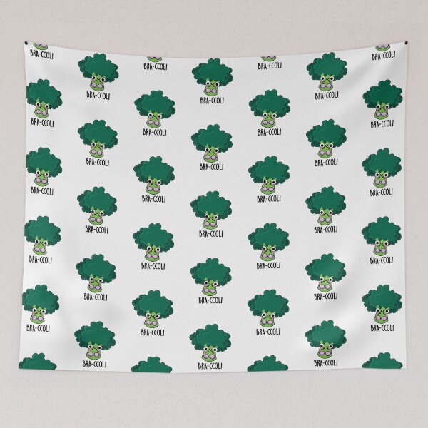 Item preview, Bra-ccoli Bra Funny Broccoli Puns  designed and sold by punnybone.