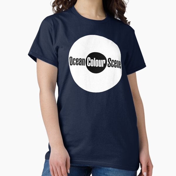Vista previa del artículo con la obra «Ocean Color Scene, Moseley Shoals, Marchin' Ready, Uno de lo moderno, Vintage, Britpop», diseñado y vendido por ElasticaShirts.