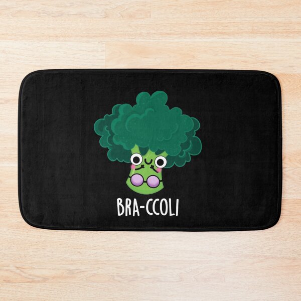 Item preview, Bra-ccoli Bra Funny Broccoli Puns (Dark BG) designed and sold by punnybone.