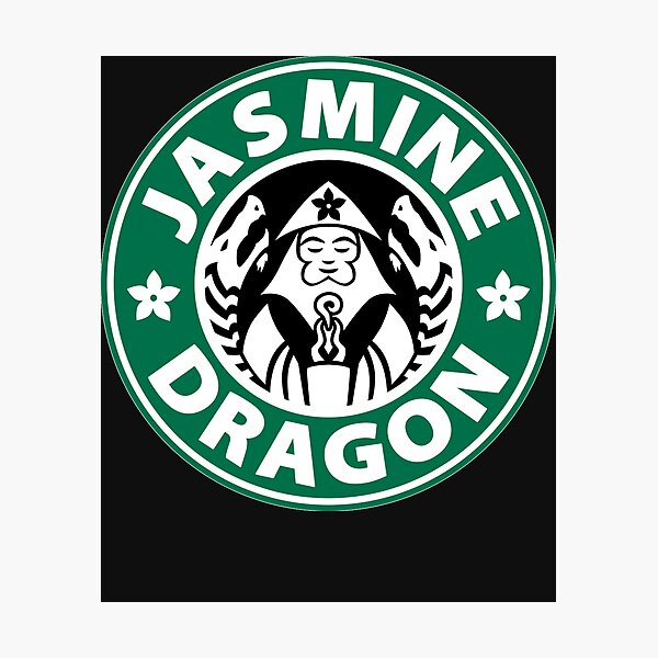Item preview, The Jasmine Dragon Sticker designed and sold by Pamelcott.