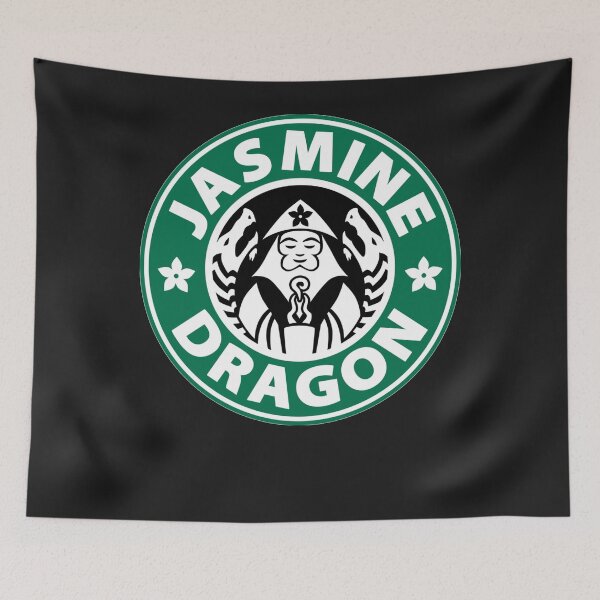 Item preview, The Jasmine Dragon Sticker designed and sold by Pamelcott.