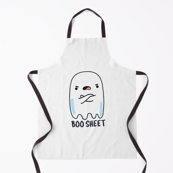 Item preview, Boo Sheet Funny Halloween Ghost Puns designed and sold by punnybone.