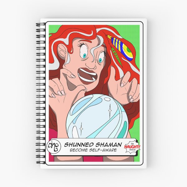 Item preview, Shunned Shaman - The Naughty Oracle designed and sold by Naomi-Beth.