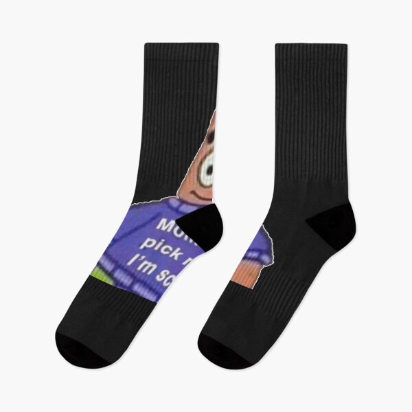 Item preview, Mom come pick me up I'm scared Patrick Meme Sticker designed and sold by Pamelcott.