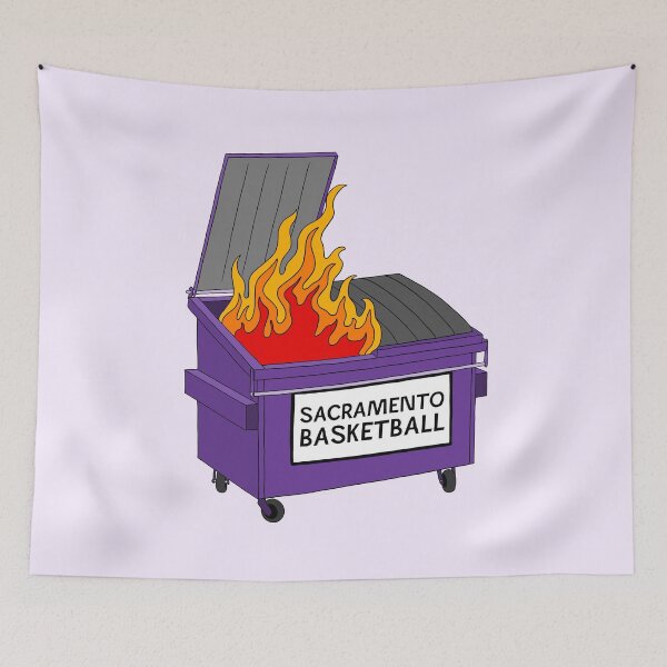 Item preview, Sacramento Basketball - Dumpster Fire Funny designed and sold by sportsign.