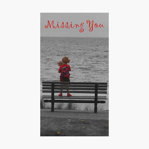 Item preview, Missing You designed and sold by OzShell.
