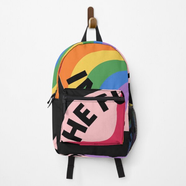 Item preview, The Future Is Inclusive Pride Rainbow Pink Sticker designed and sold by Pamelcott.