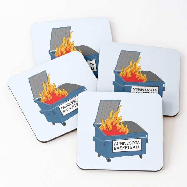 Item preview, Minnesota Basketball - Dumpster Fire Funny designed and sold by sportsign.