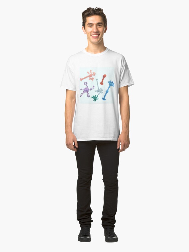 Alternate view of Crocheted Neuron Classic T-Shirt