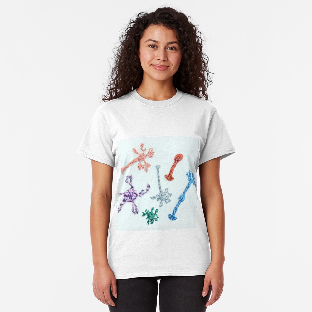 Crocheted Neuron Classic T-Shirt