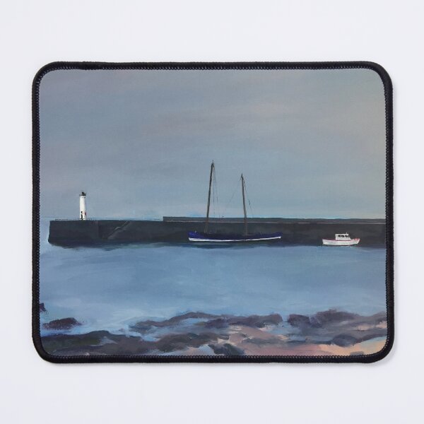 Item preview, 'All Calm, Anstruther Harbour' designed and sold by Stephen Howard Harrison.