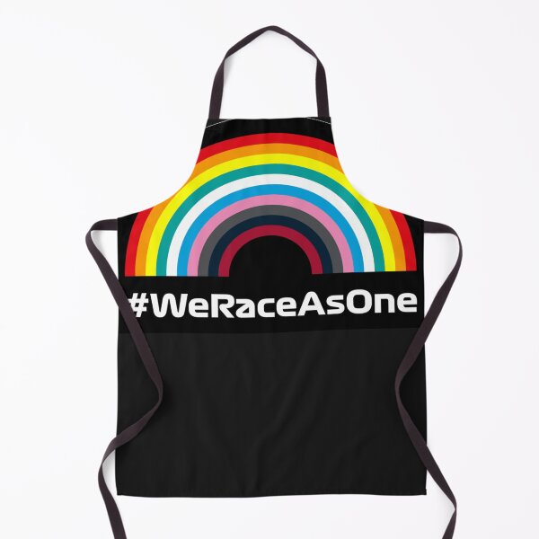 Item preview, We race as one Sticker designed and sold by Pamelcott.