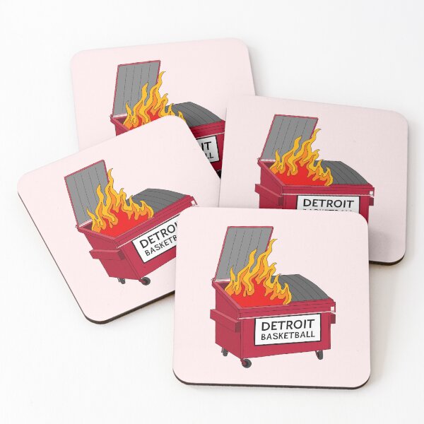 Item preview, Detroit Basketball - Dumpster Fire Funny designed and sold by sportsign.