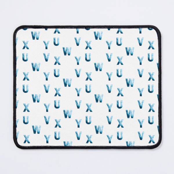 Item preview, Ocean Waves Alphabet Sticker Pack (U, V, W, X, Y) designed and sold by LiveAndGlow.
