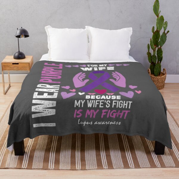 Item preview, In May I Wear Purple For My Wife Lupus Awareness Month  designed and sold by niqaf.